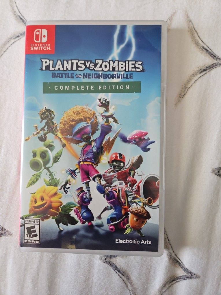 Plants VS Zombies Battle For Neighborville Complete Edition Nintendo Switch Game