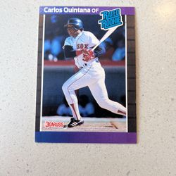 Carlos Quintana Baseball Card 