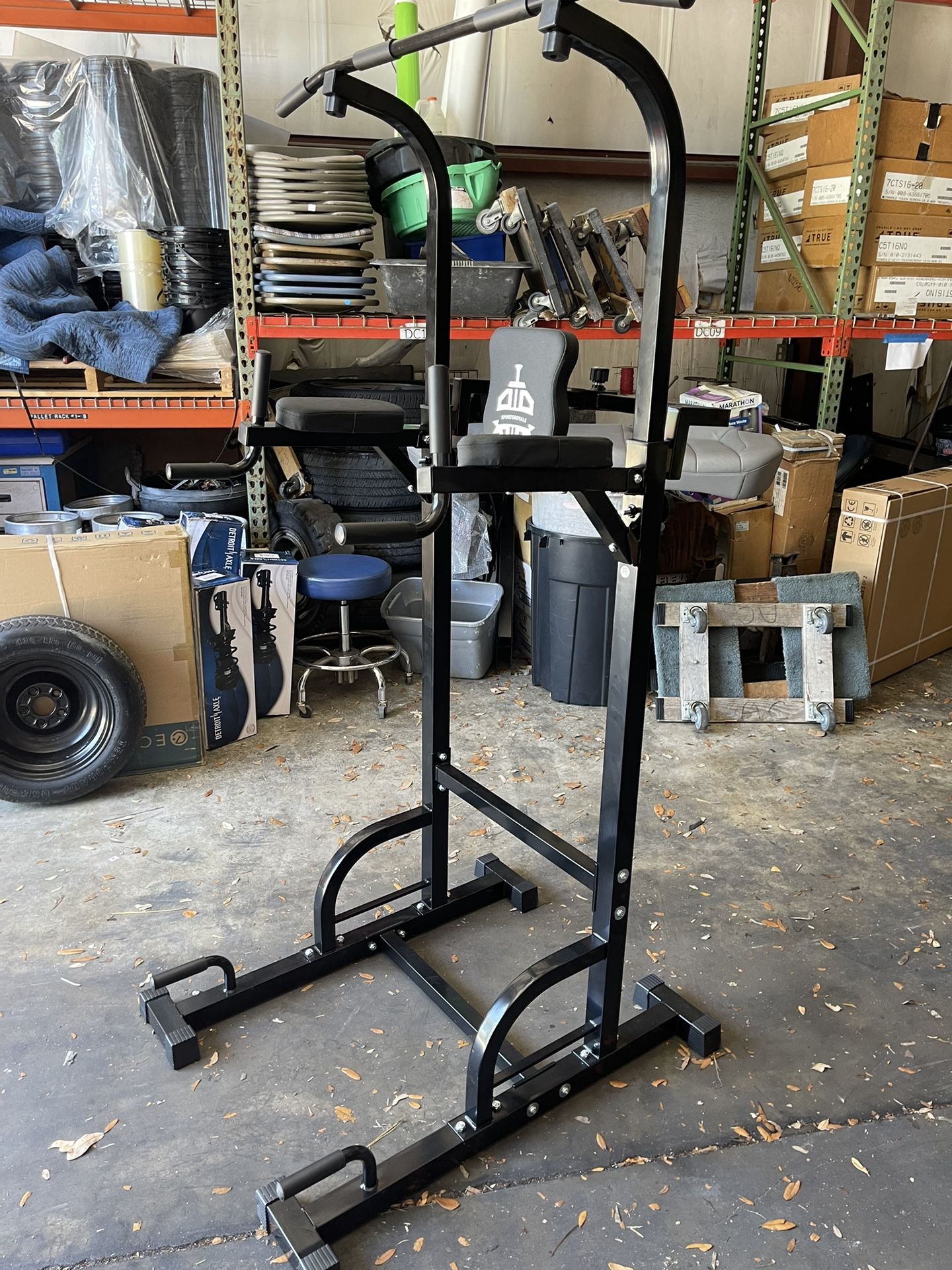 Free Standing Pull Up - Knee Raise - Push Up Stand Retails For $160 New