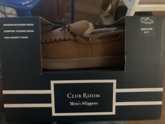 Club Room Slippers For Men