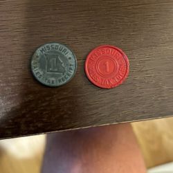 2 MO Sales Tax Tokens
