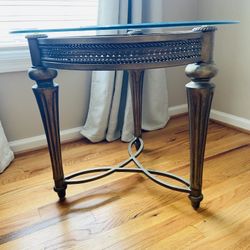 Gold 1 Set Living room glass tables 