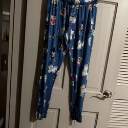 Munki Munki Soft Blue Costco Bulk Items Pajama Bottoms Lounge Pants Size XS