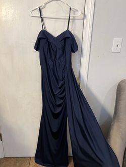 Beautiful Navy blue mother of the bride dress size medium