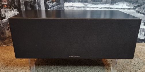 Bowers & Wilkins HTM62 is a compact 2-way vented-box center channel speaker