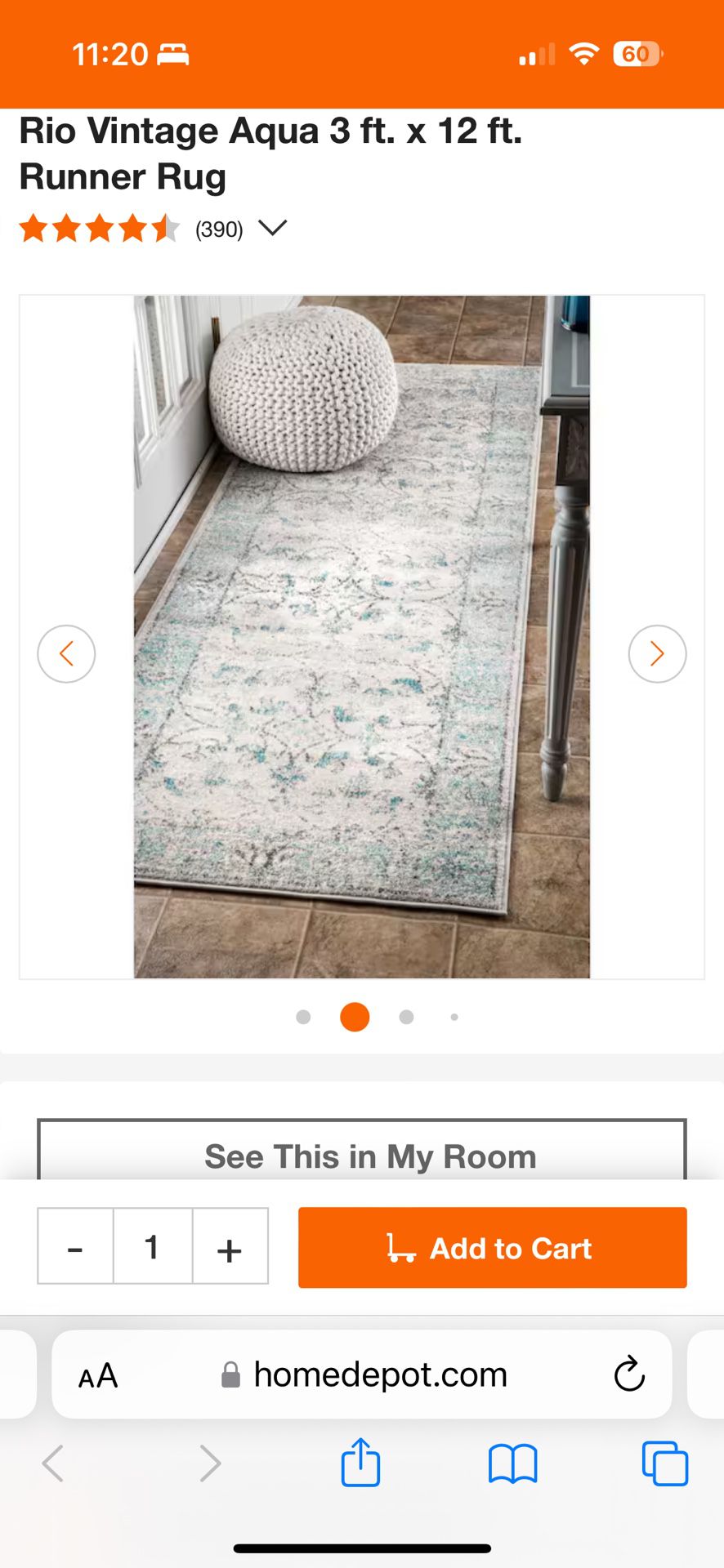Brand New Never Used Area Rug 