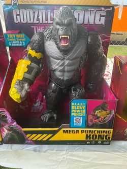 NEW Godzilla and Kong Action Figures