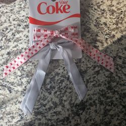 Diet Coke Set Of Hair Bows