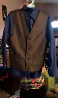 Boys shirt and Vest