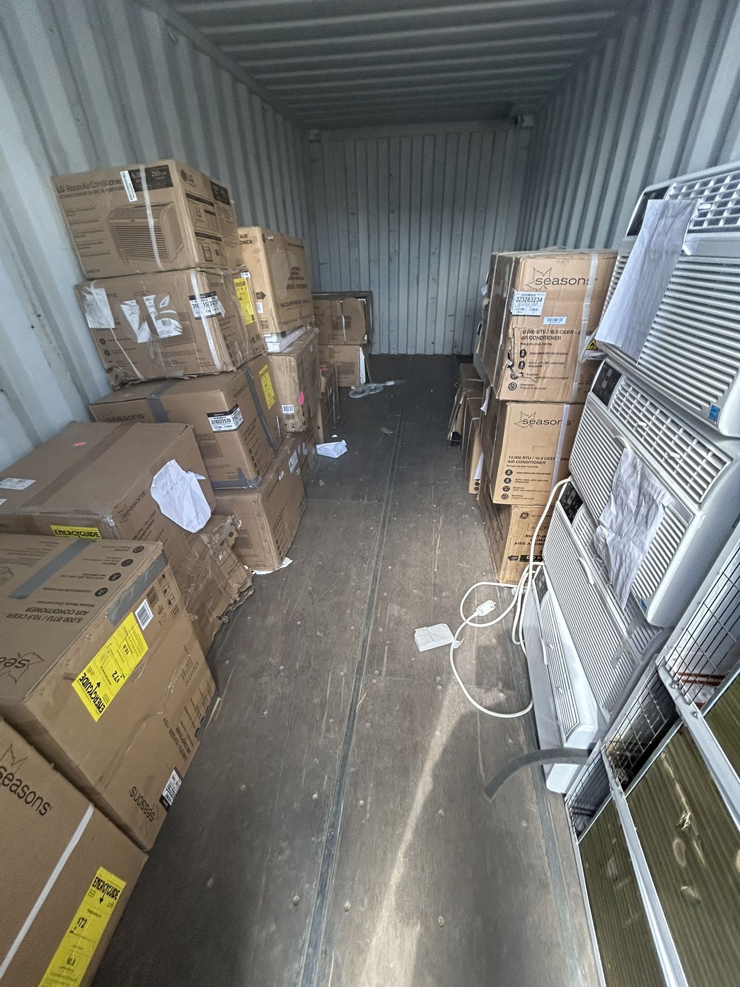 New AC Units – 8,000 to 25,000 BTU – With Warranty