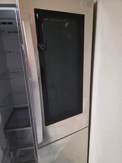 Lg knock knock refrigerator