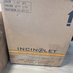 Brand New Incinerator Toilet