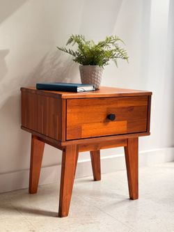 Sofia Nightstand Side Table With Drawer