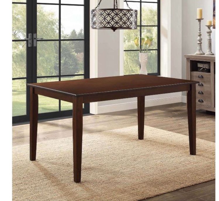 Better Homes and Gardens Bankston Dining Table expresso color A2-0040