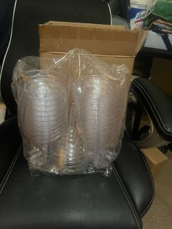20 Plastic margarita cups