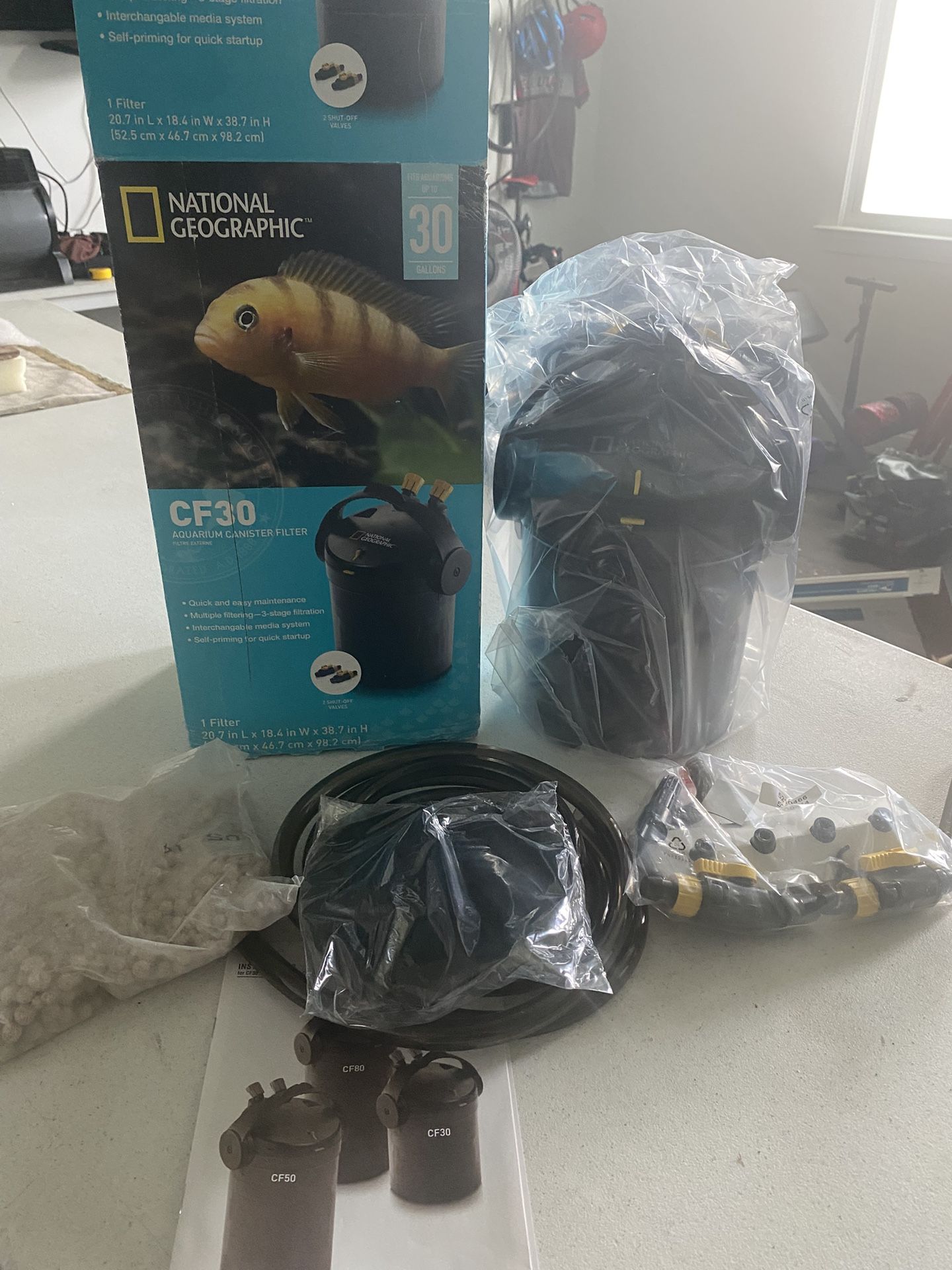 New National Geographic Aquarium Canister Filter