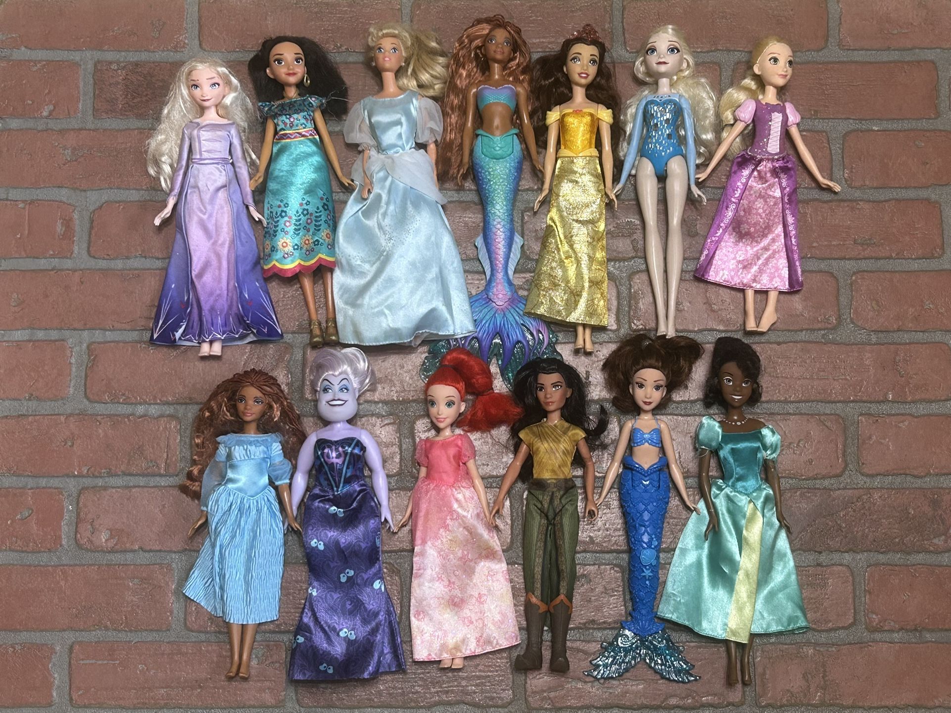 Disney Princess Doll Lot