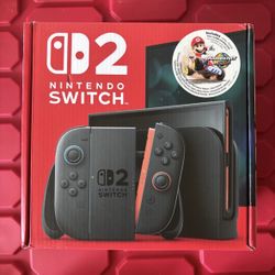 Nintendo Switch 2 Handheld Console System - Mario Kart World Bundle - BRAND NEW