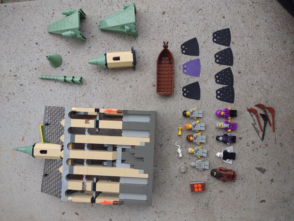 Rare Retired Lego Harry Potter Castle Section Minifigures Bundle