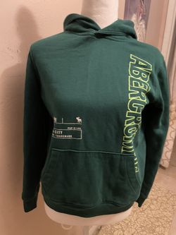 Green Abercrombie Hoodie 