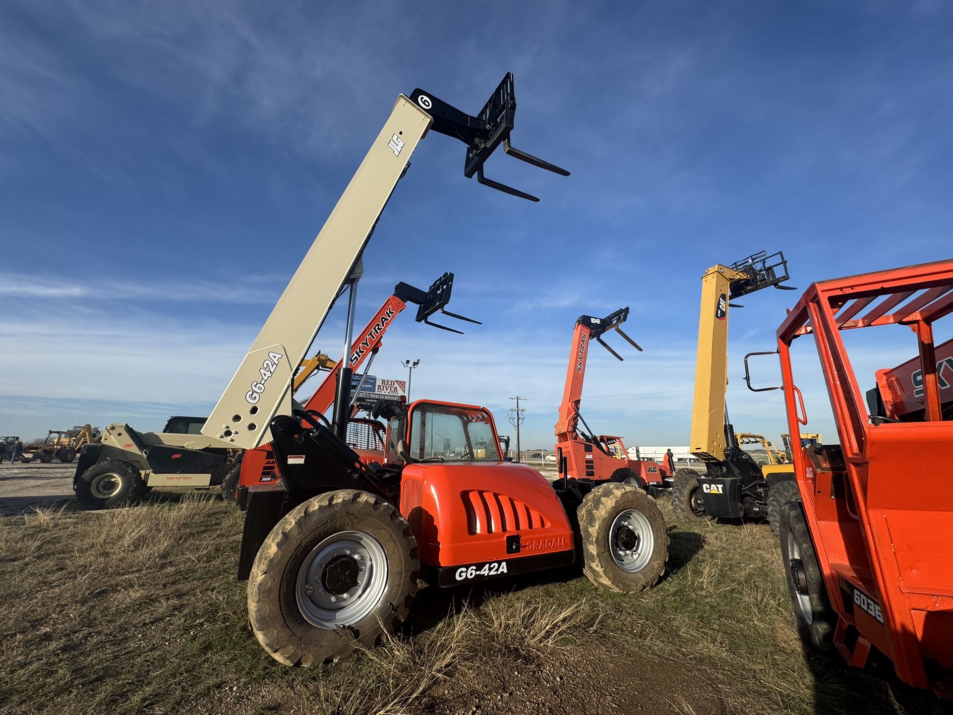 JLG G6-42A TELEHANDLER FORKLIFT