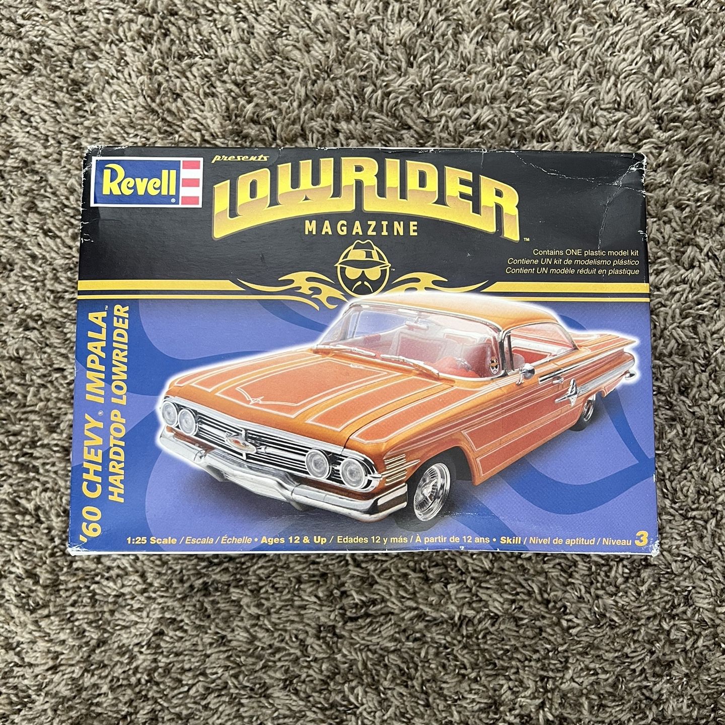 Revell 1960 Impala Lowrider Model 1/25 Scale for Sale in San