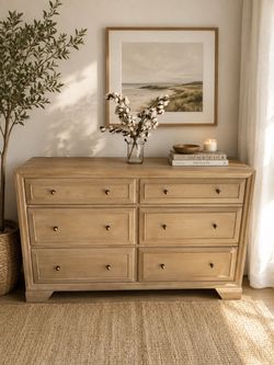 GORGEOUS Pottery Barn STYLE Wooden Dresser SO BOHO Chic