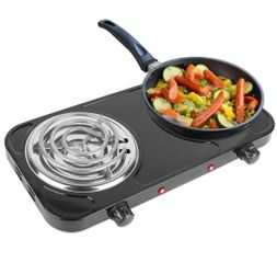 New 2000W Electric Double Burner Portable Stove
