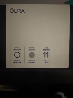 Oura Ring Gen 3 Size 11 Horizon Silver