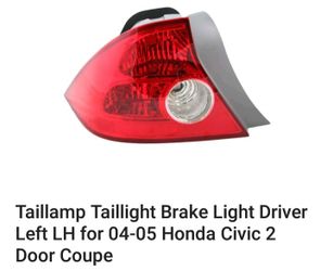 Rear.tail light left.honda cÃvic..2004..2005