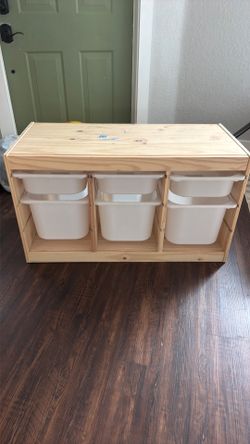 Storage combination with boxes