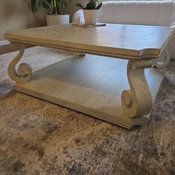 2 Level Coffee Table 44x44"   H 19"
