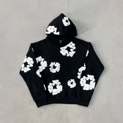 DENIM TEARS BLACK HOODIE