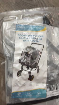 New Doona Infant Car Seat and Stroller Rain Cover