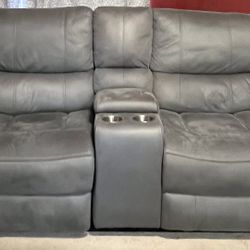 Love Seat & Sofa Recliner Set
