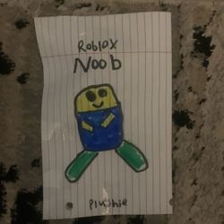 Roblox Noob Paper Plushie