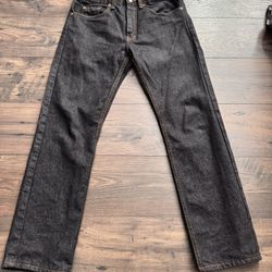 Levi 505 Charcoal Black