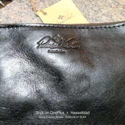 Italian Leather Wristlet