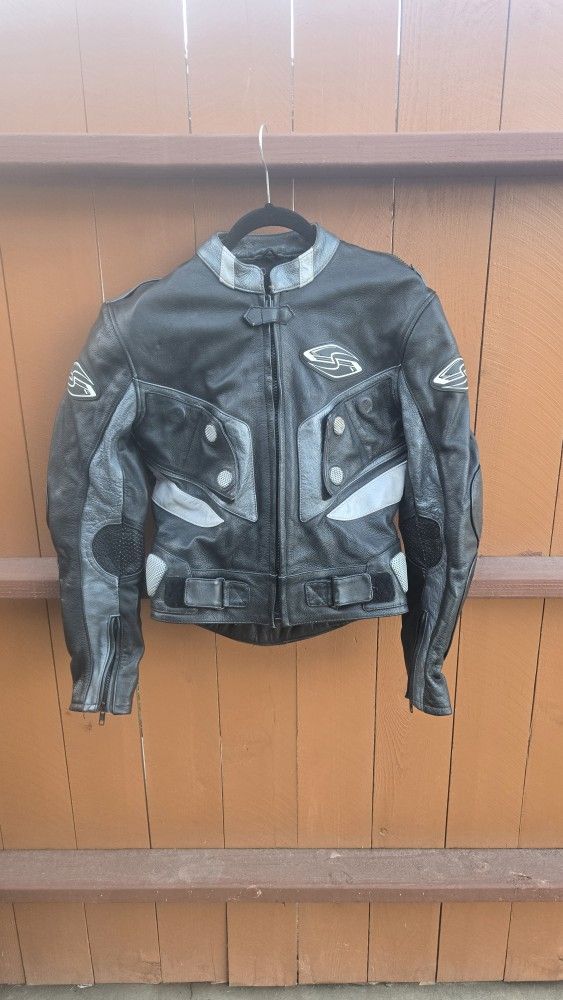 Motorcycle leather jacket SIZE S