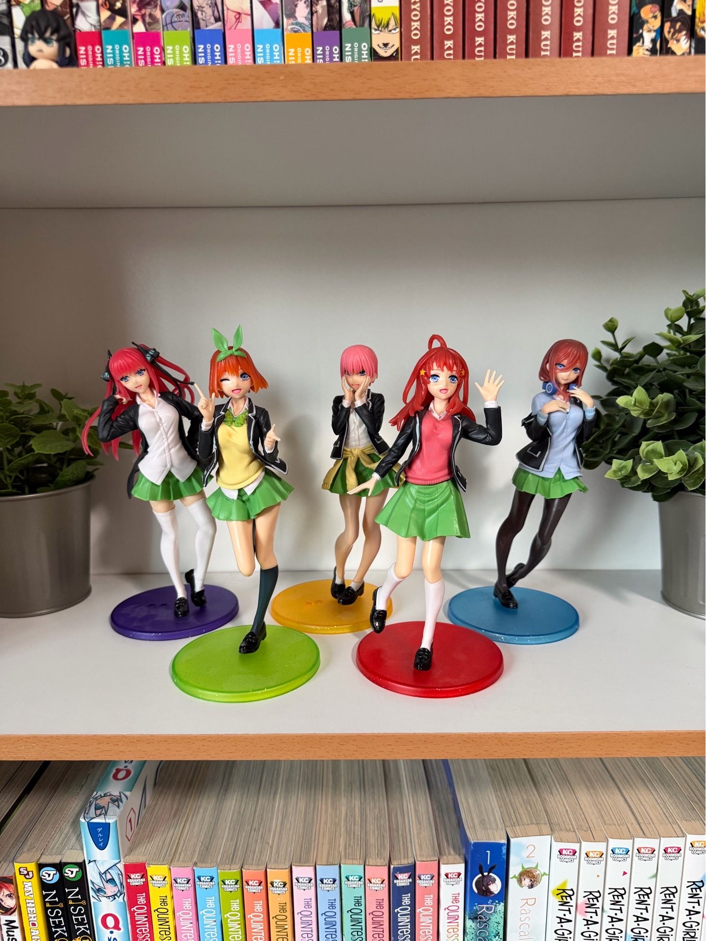 The Quintessential Quintuplets Coreful Figure Uniform (Set of 5)