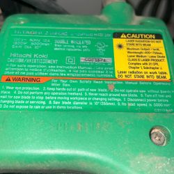 Hitachi C 10FCH2 10” Compound Miter Saw With Laser 