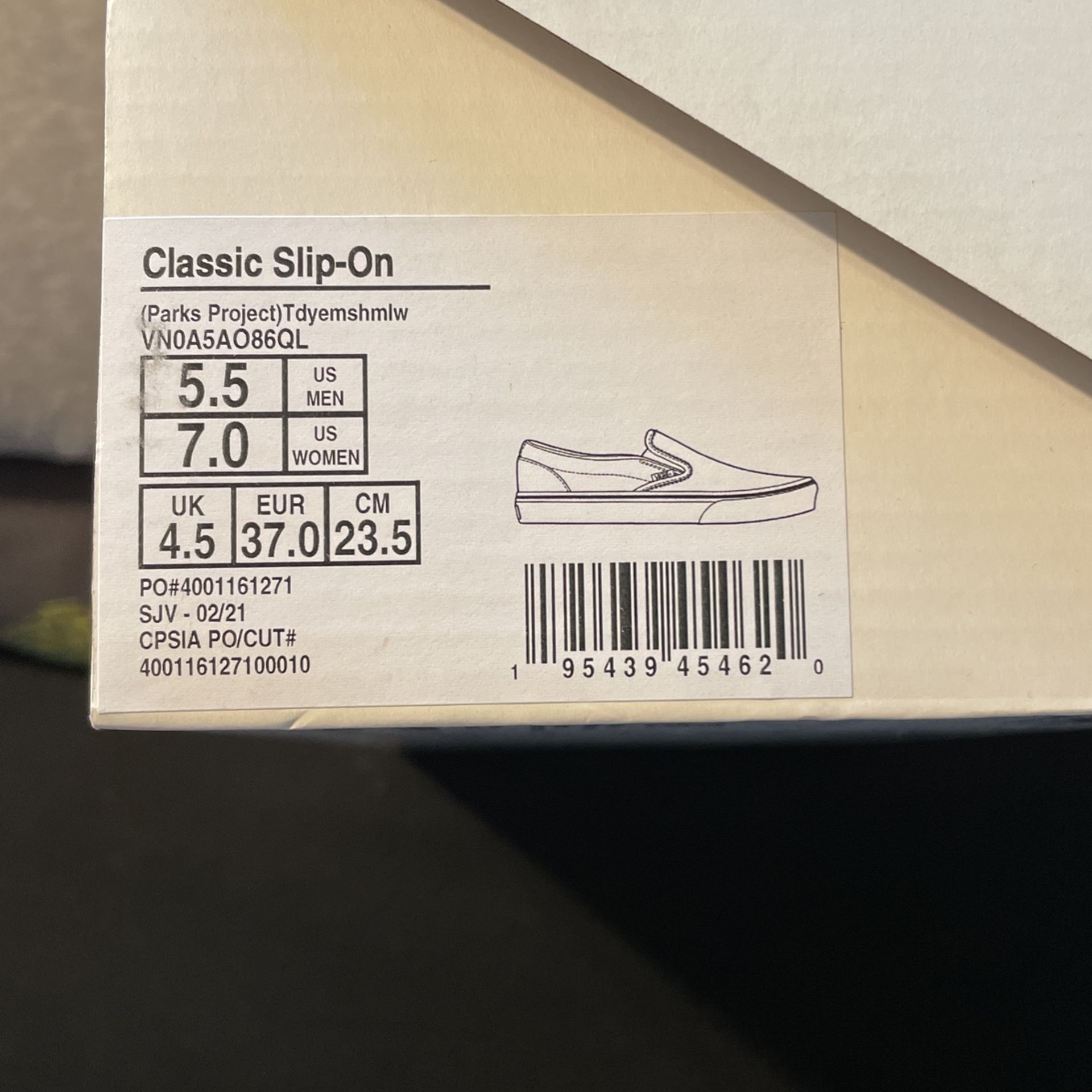 Parks Project X Vans