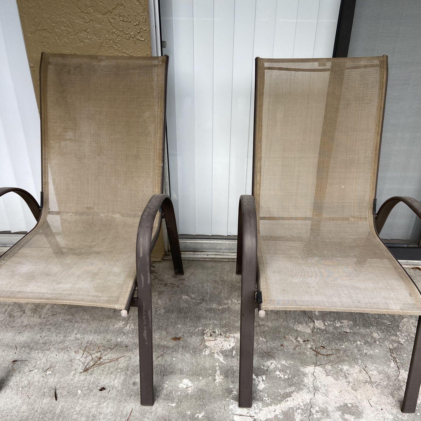 Patio Chairs both For $40