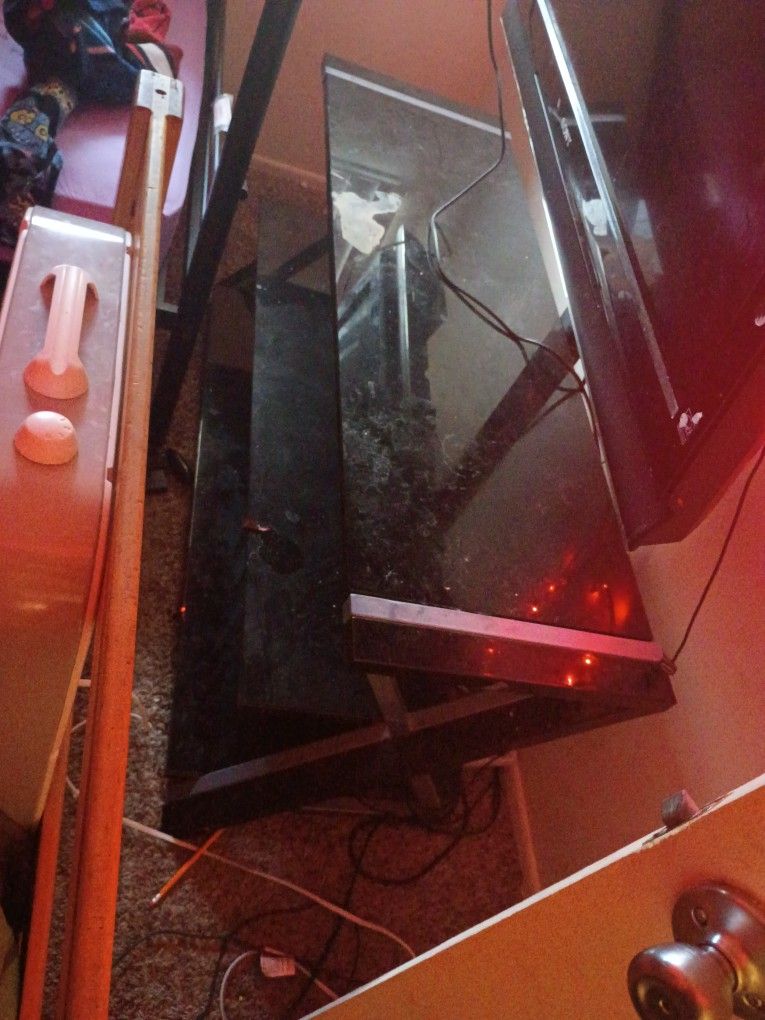 Glass TV Stand For Sale