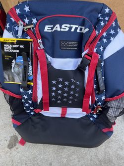 Easton Walk Off NX Elite Backpack. Stars And Stripes