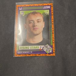 Brock Bowers Rookie 2024 Orange Pumpkins #8