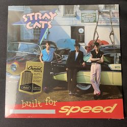 Stray Cats Built For Speed 1982 Vinyl LP Capitol Vaults Ltd Ed 180g ST -17070 Brand New (Rare Collectors Item!)