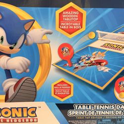 Sonic - Brand New Tabletop Tennis Game