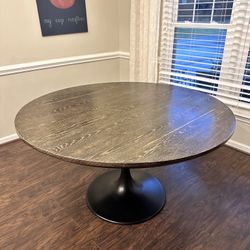 Four Hands Powell 55" Round Pedestal Dining Table