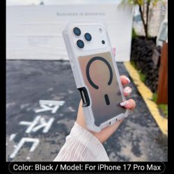 for iPhone 17 Pro Max gorgeous magnetic shock-absorbing phone case, Magnetic Phone Case, Secure Phone Cover, Magnetic Attachment, Stylish Cover, Moder